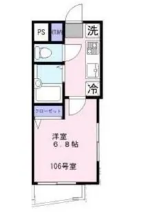 グッドウィルたまプラーザ【1階】の間取り
