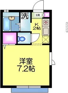 メゾンクレール【2階】の間取り