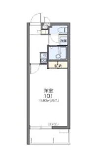 ハル【2階】の間取り