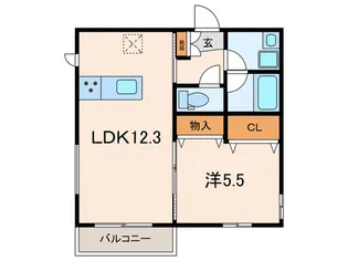 JEWEL ~HIKARI~【2階】の間取り