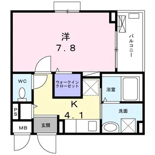 埼玉県川口市芝樋ノ爪1【アパート】の間取り