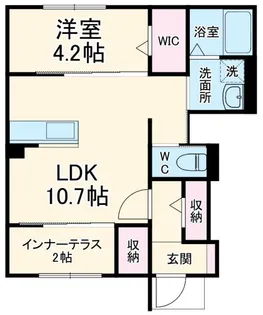 コンフォールM【1階】の間取り