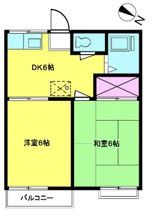 千葉県我孫子市台田3【アパート】の間取り