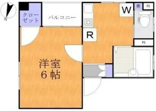 神奈川県川崎市中原区上小田中6【マンション】の間取り