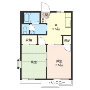 サンモール瀬谷【2階】の間取り