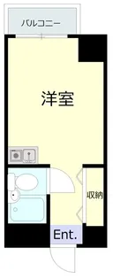 パレドール高輪【3階】の間取り