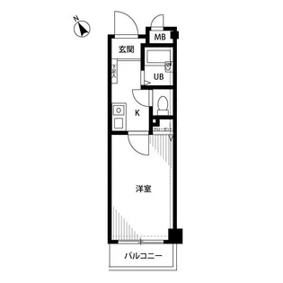 プレール新橋【2階】の間取り