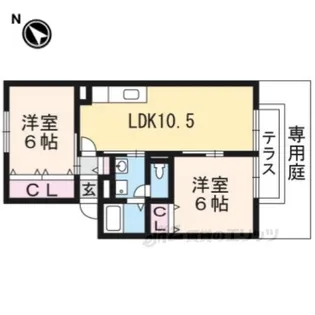 リサージュ8【1階】の間取り