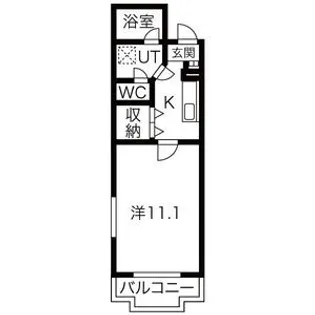 グランヴォワリエ【1階】の間取り