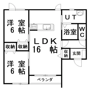 Knot-Hills【1階】の間取り