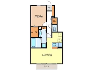 フレンズ半田【1階】の間取り