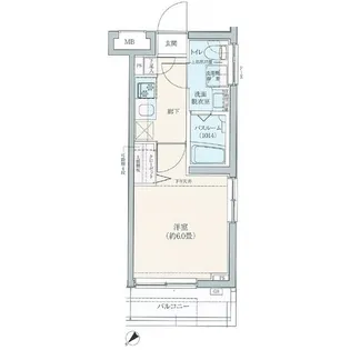 ロアール大塚弐番館【2階】の間取り