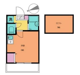 プランドール【2階】の間取り