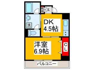 SNTハウス【5階】の間取り