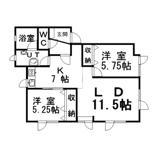 Horn(ホルン)【1階】の間取り