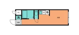 クレセント横浜【1階】の間取り