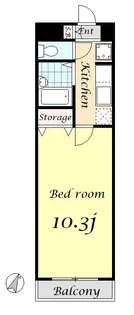 アーク大宮公園【1階】の間取り