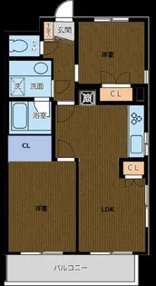 CASSIAたまプラーザ【1階】の間取り