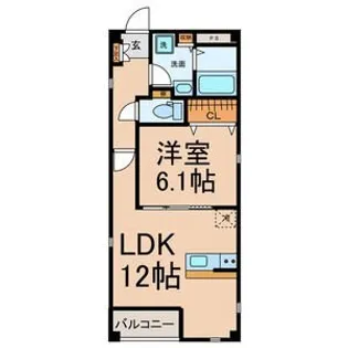 LUCE II【1階】の間取り