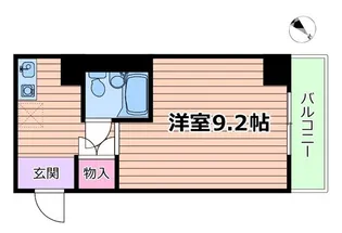 ライオンズマンション中之島【7階】の間取り