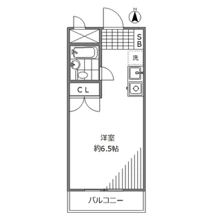 コンフォート調布【2階】の間取り