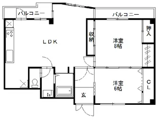 メゾンドTANIの間取り