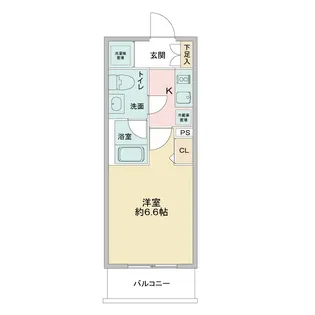 LA DOUCEURお花茶屋II【2階】の間取り