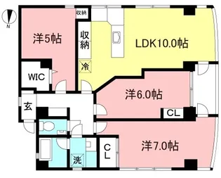 グレイス烏山【3階】の間取り