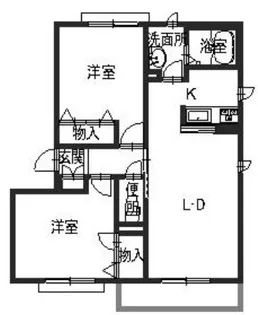 サンパティク【3階】の間取り