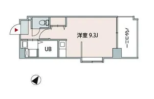 ティアラ今泉【8階】の間取り