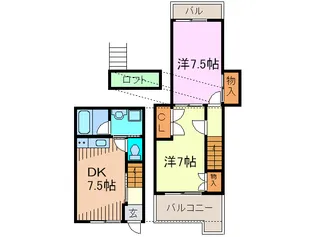 アイビ-ズ菅原の間取り