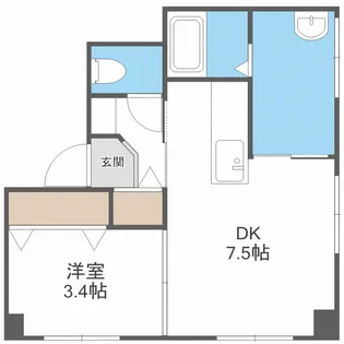 ごとうビル【2階】の間取り