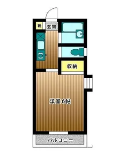 コンフォート・サワダA【1階】の間取り