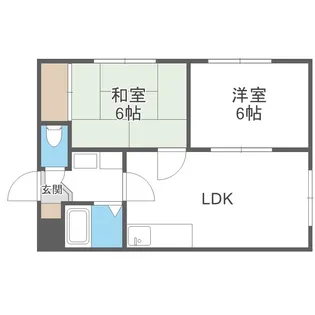 ラフォーレ90【4階】の間取り