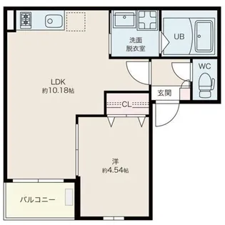 Jack tokonameminatoI【3階】の間取り