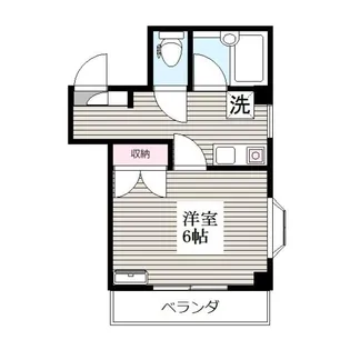 メゾンひまわり【2階】の間取り