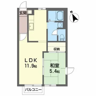 オペラハウス日高 H【2階】の間取り
