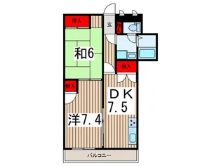 JOHNSON【2階】の間取り