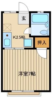 グリーティングハイツN A棟【2階】の間取り