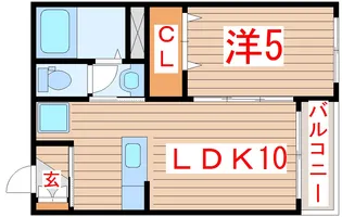 エターナルウィステリア【1階】の間取り