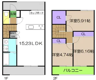 Gran X nangoku(南201~205)の間取り