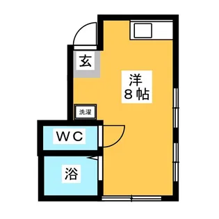 清和館【2階】の間取り