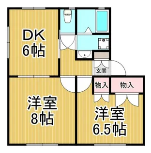 ラ・メゾン御殿山【1階】の間取り