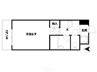 サンシティ四条西洞院【2階】の間取り