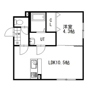 MONREVE【2階】の間取り