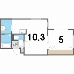 ノースポインツ澄川【4階】の間取り