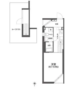 プラティーク白金【5階】の間取り