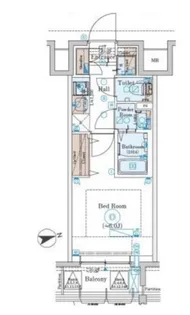 ジェノヴィア綾瀬II【7階】の間取り