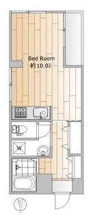 パークアベニュー【2階】の間取り