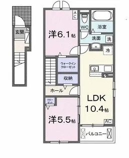 ソラニテラス【2階】の間取り